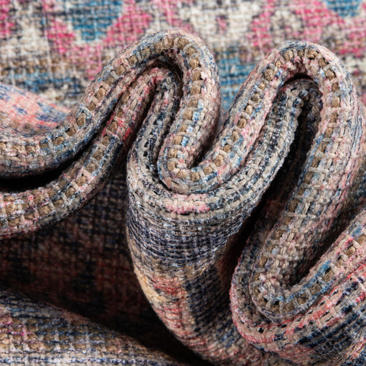 Hadsell Machine Made Power Loom Antique Blue Area Rug Langley Street® Rug Size: Square 7'3"