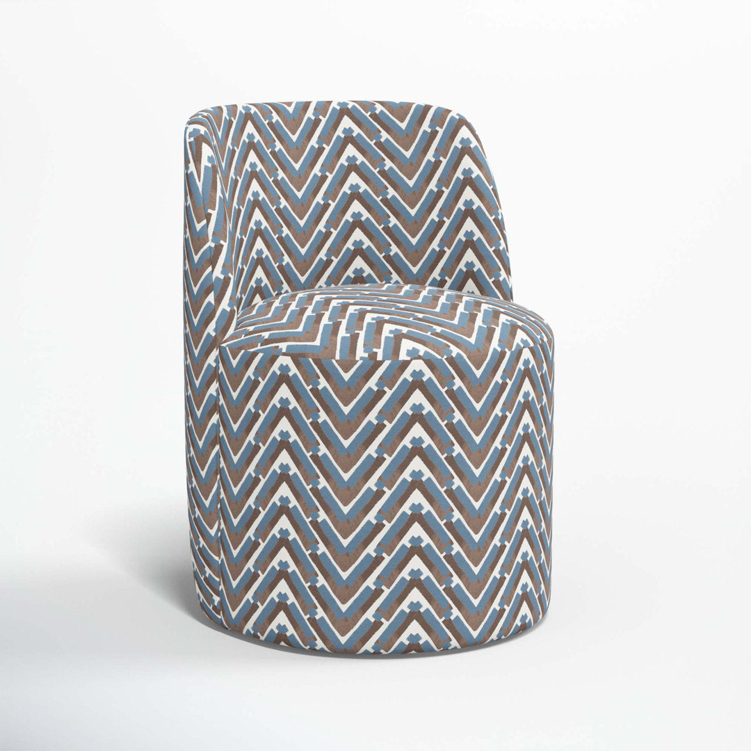 Begonia Dining Chair Joss & Main Upholstery Color: Stroke Ocean Chevron