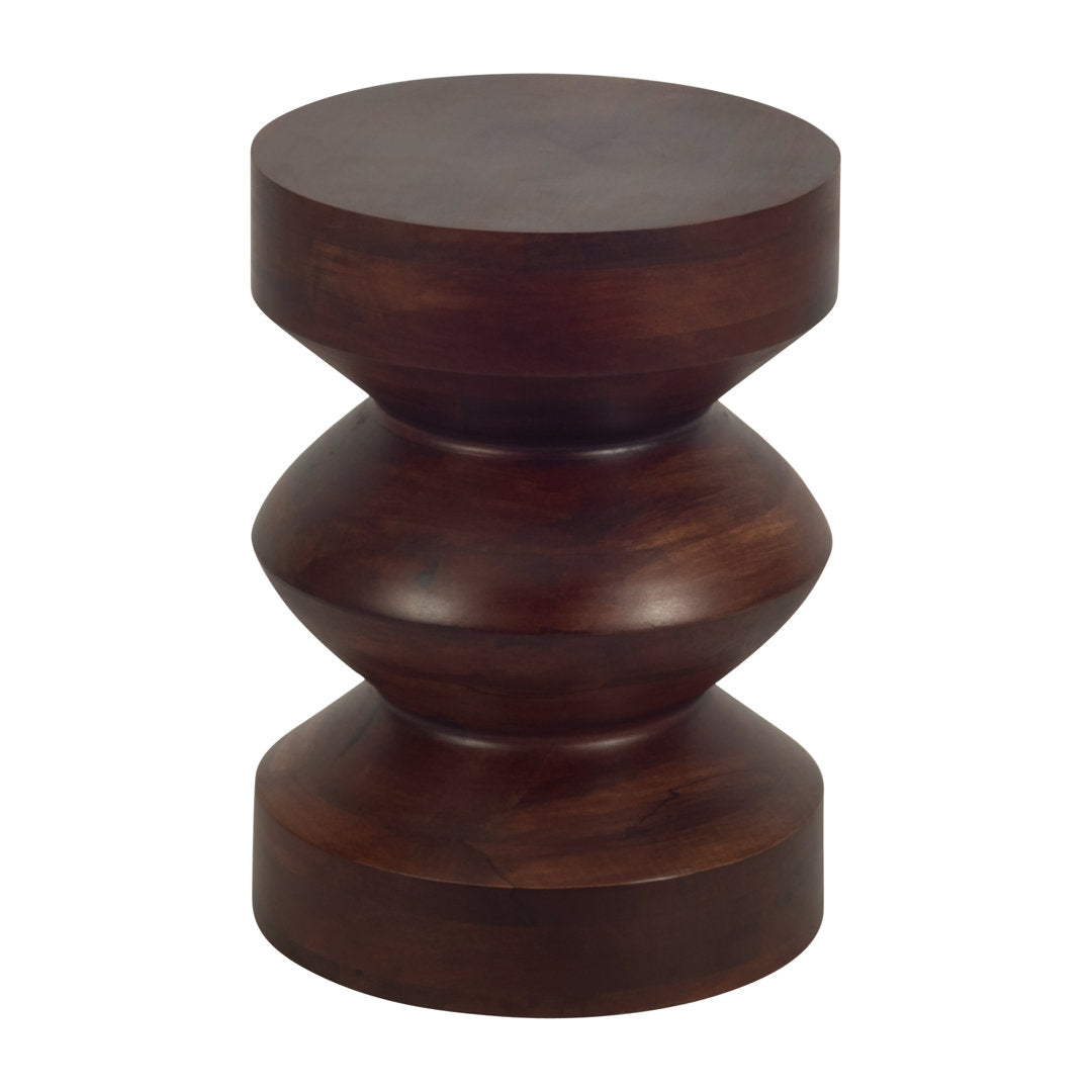 Maberley 18'' Tall Solid Wood Pedestal End Table Birch Lane™