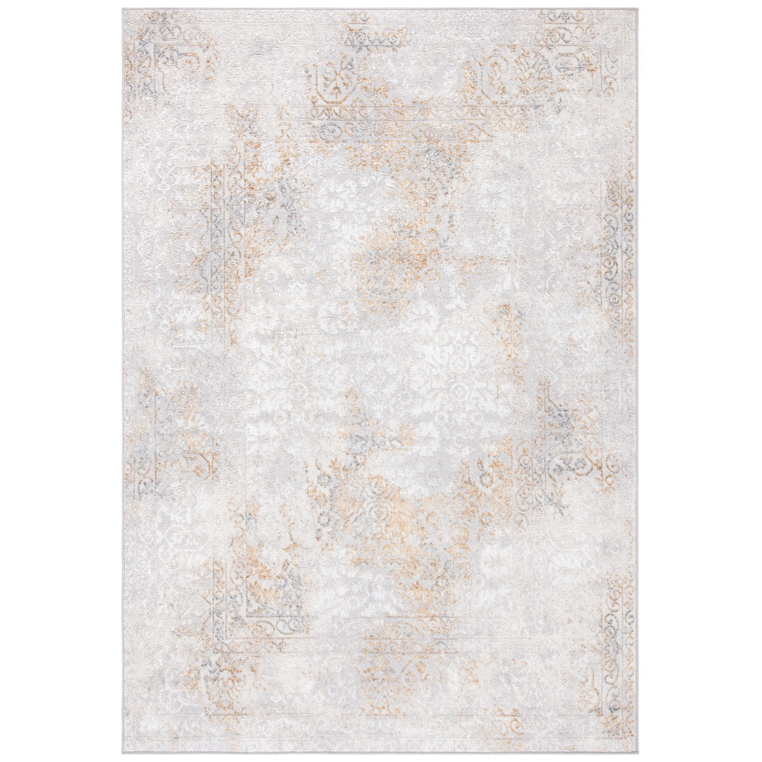 Calhoune Performance Oriental Rug Charlton Home® Rug Size: Rectangle 4'5" x 6'5"