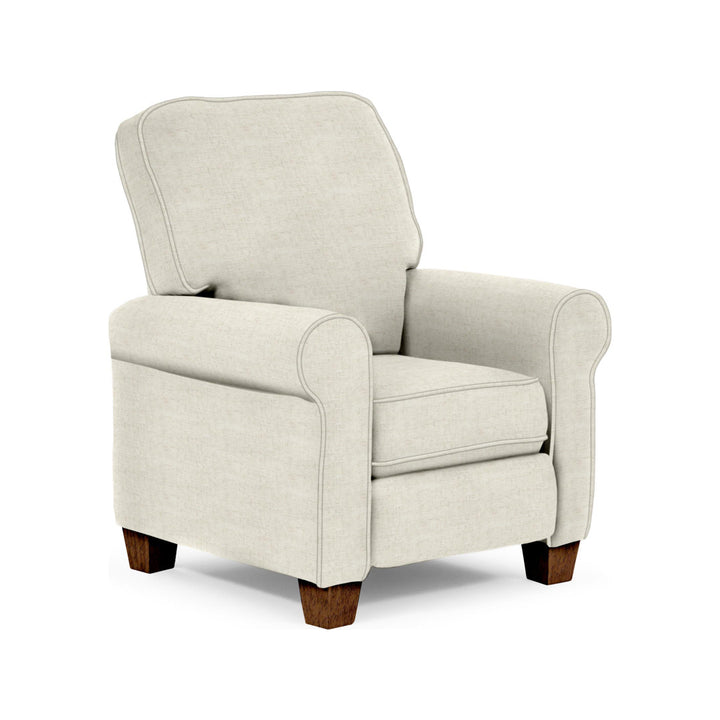 Aghancrossy 35'' Wide Manual Standard Recliner Wayfair Custom Upholstery™ Fabric: Graphite Blue