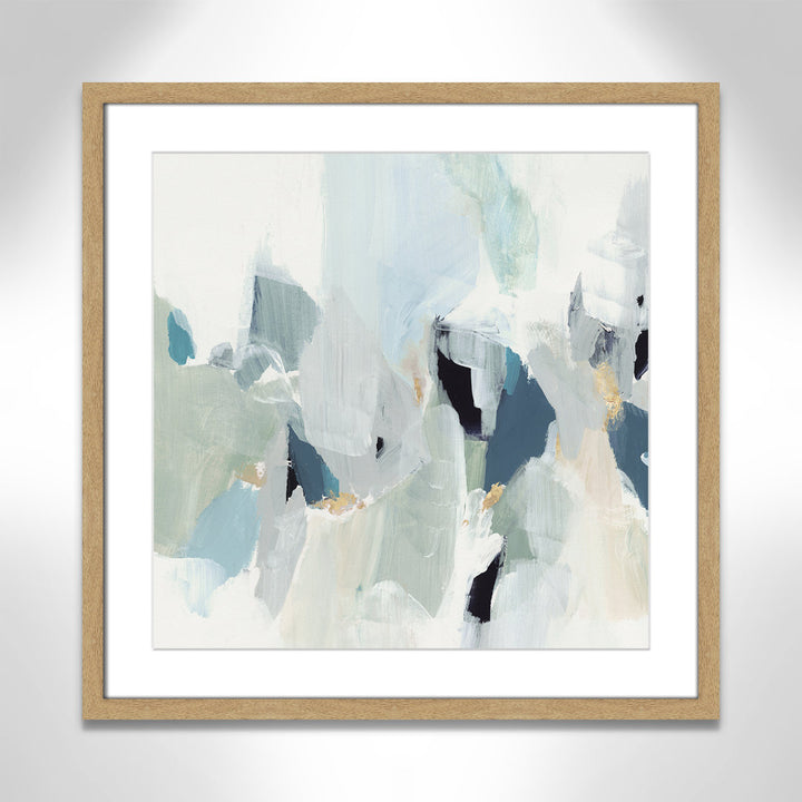 Little Talks II by Isabelle Z - Picture Frame Print on Canvas Casa Fine Arts Size: 23.5" H x 23.5" W x 1.25" D Format: Natural Picture Framed Paper