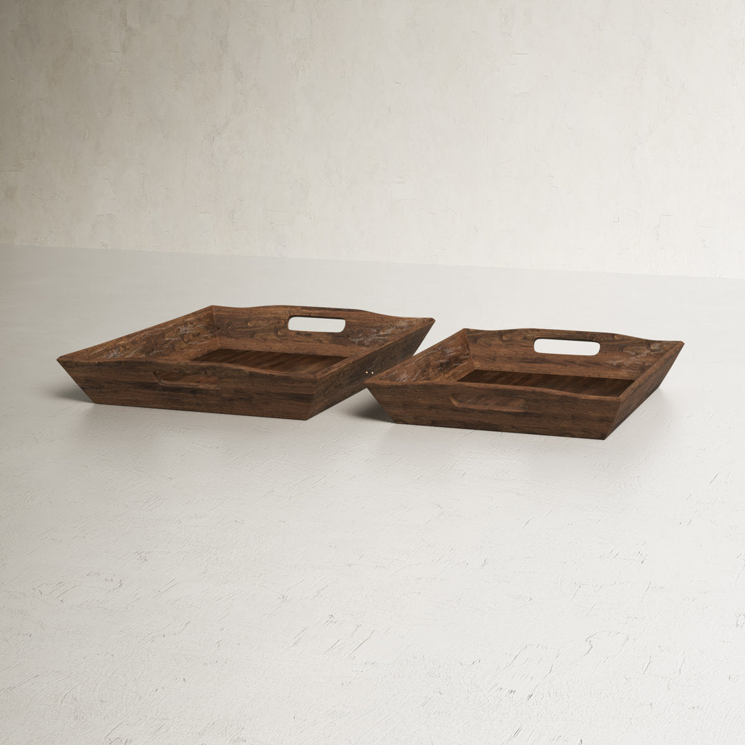 Dublin 2 Piece Coffee Table Tray Set Birch Lane™