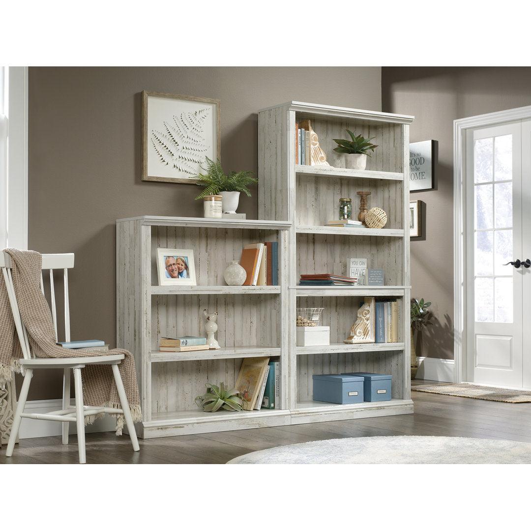 Alexsia 69.76" H x 35.28" W Standard Bookcase Lark Manor™ Color: White Plank