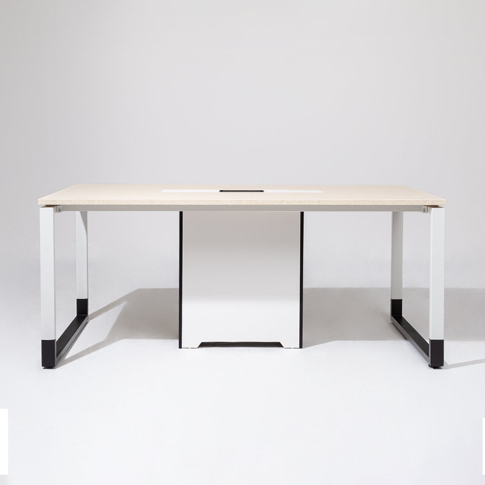 Rectangular Conference Table Inbox Zero Size: 29.53" H x 70.87" L x 35.43" W Top Finish: Light Oak