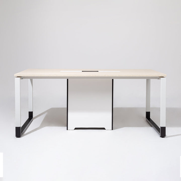 Rectangular Conference Table Inbox Zero Size: 29.53" H x 70.87" L x 35.43" W Top Finish: Light Oak
