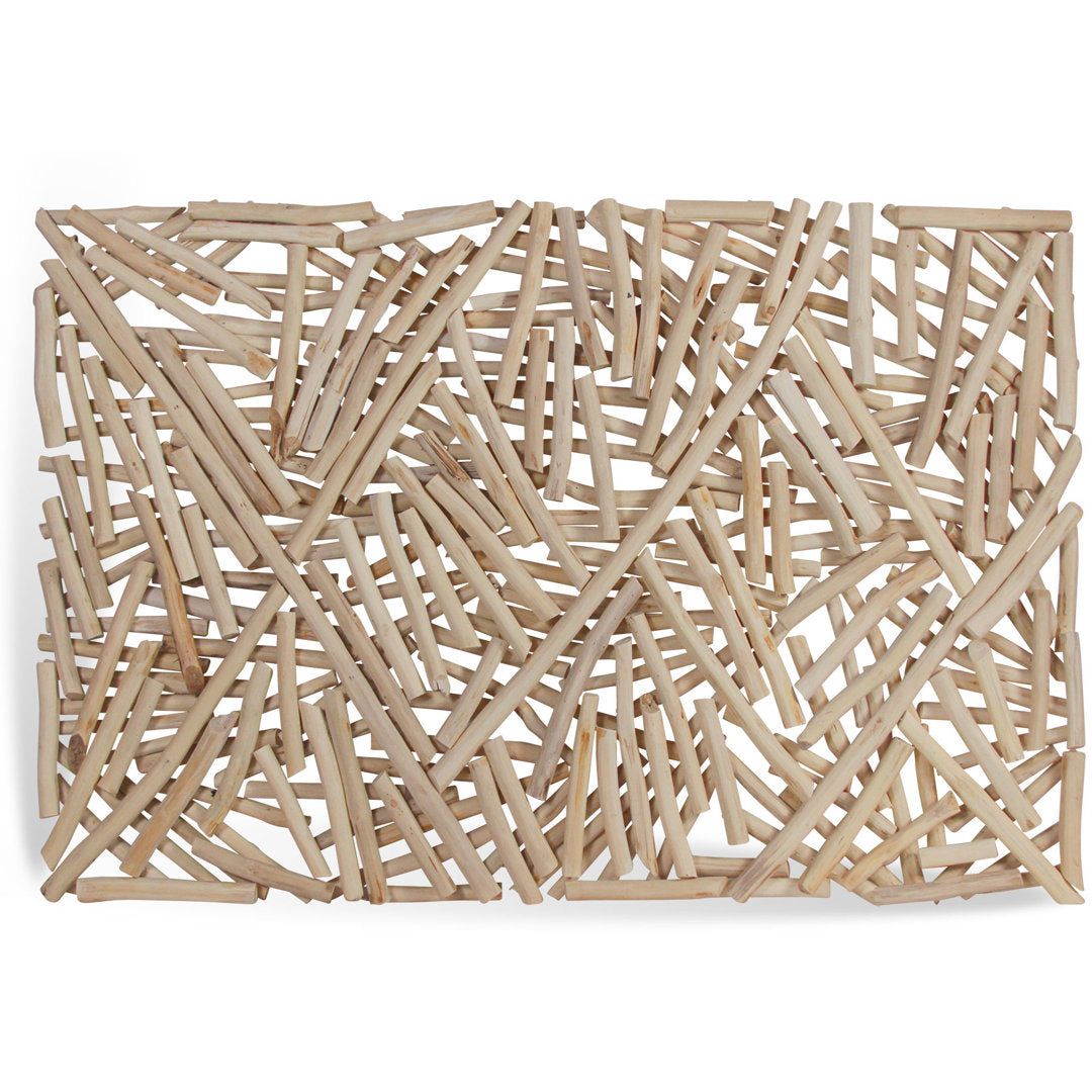 Rectangular Branch Wall Décor Ibolili