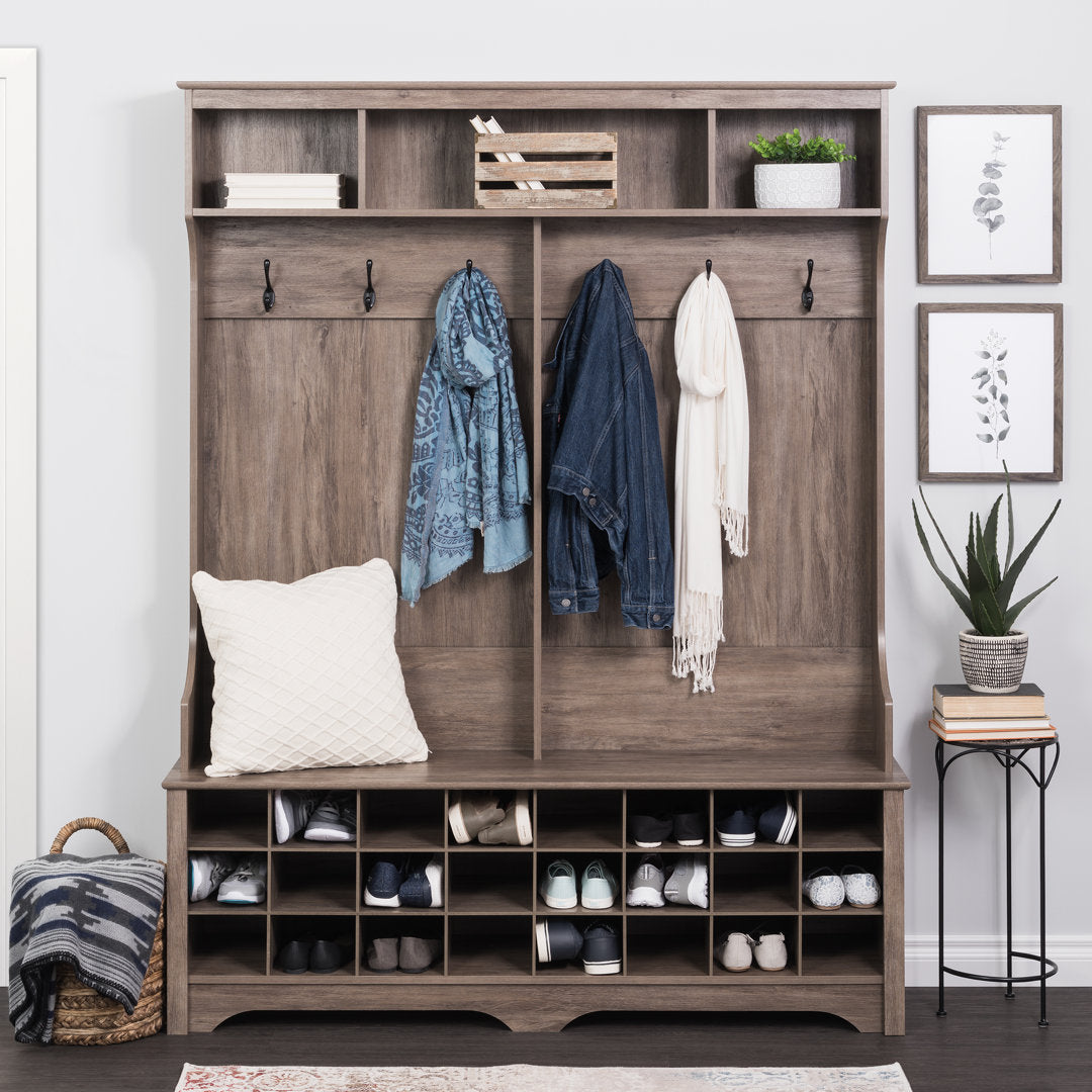 Gracie Hall Tree Gracie Oaks Color: Drifted Gray