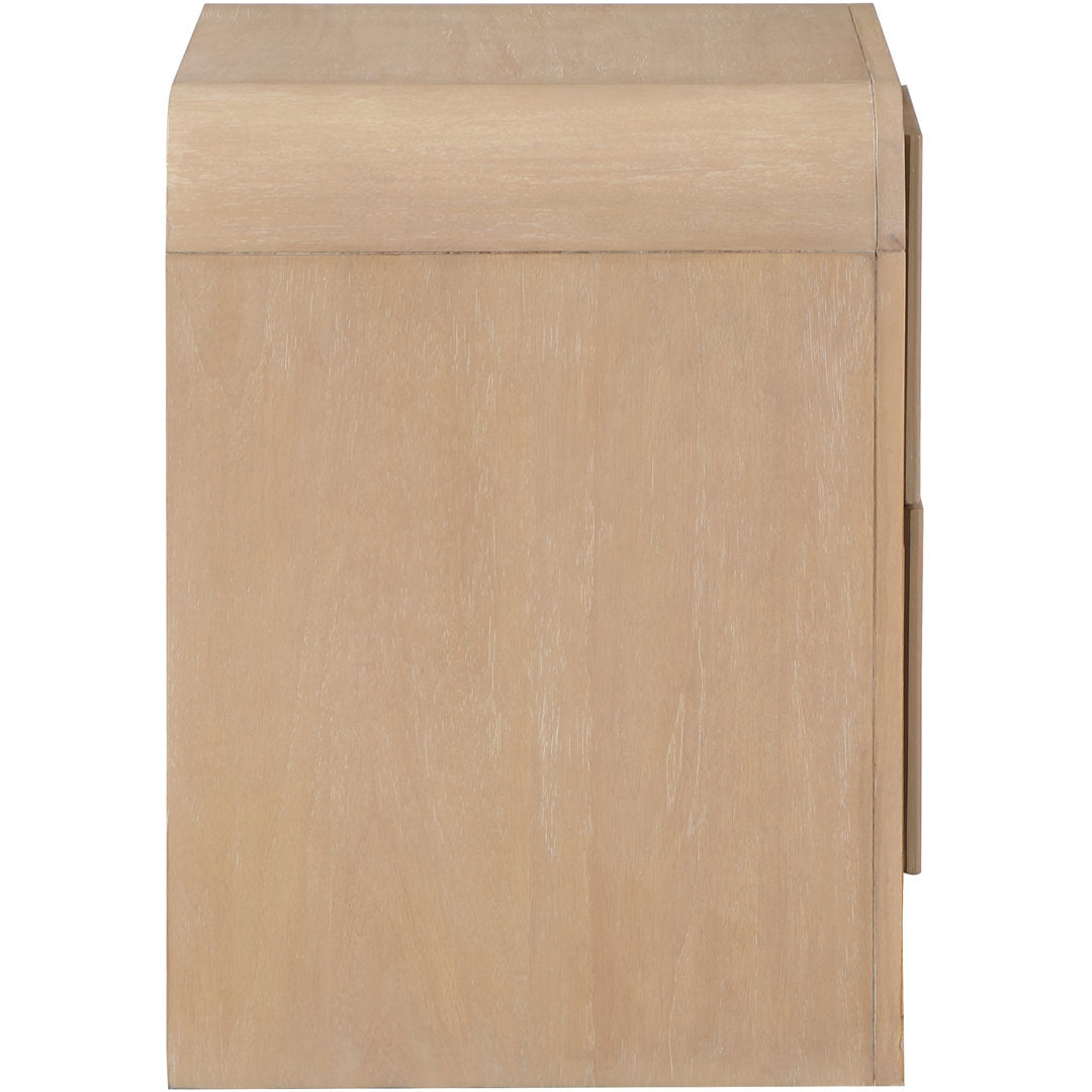 Ishana Solid Wood Nightstand Wrought Studio™ Color: Natural