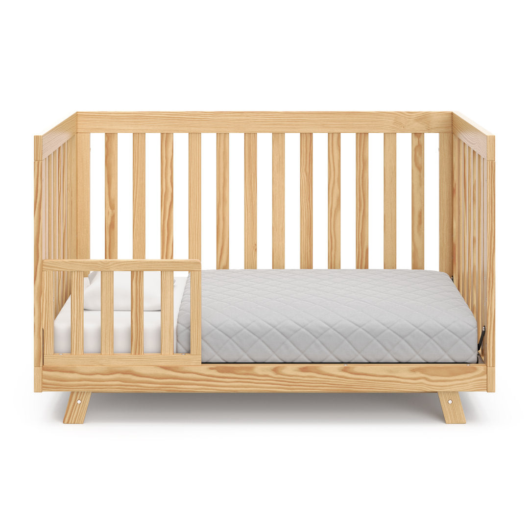 Beckett 3-in-1 Convertible Crib Storkcraft Color: Natural Pieces Included: Crib