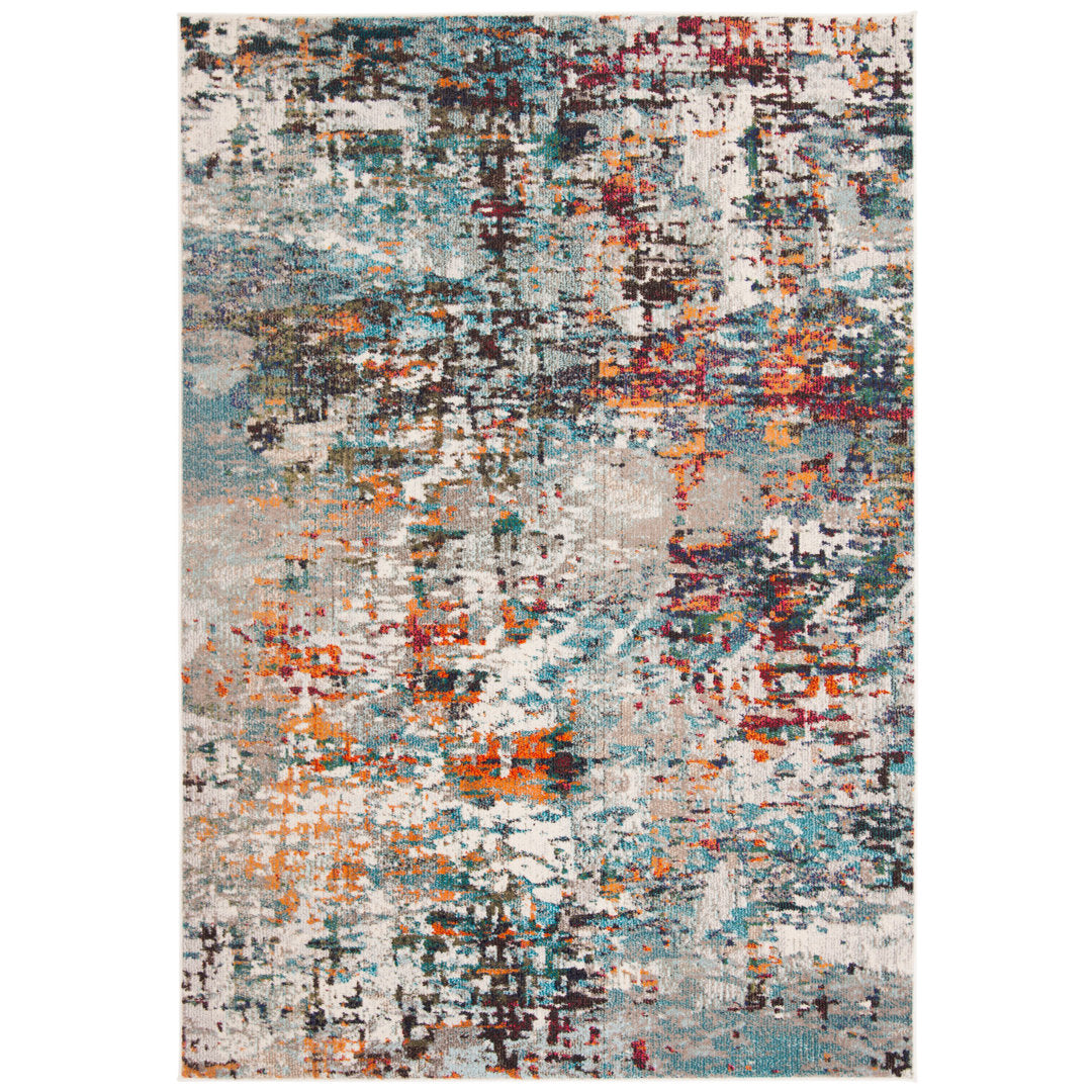 Gammage Gray/Blue Rug Trent Austin Design® Rug Size: Rectangle 4' x 6'