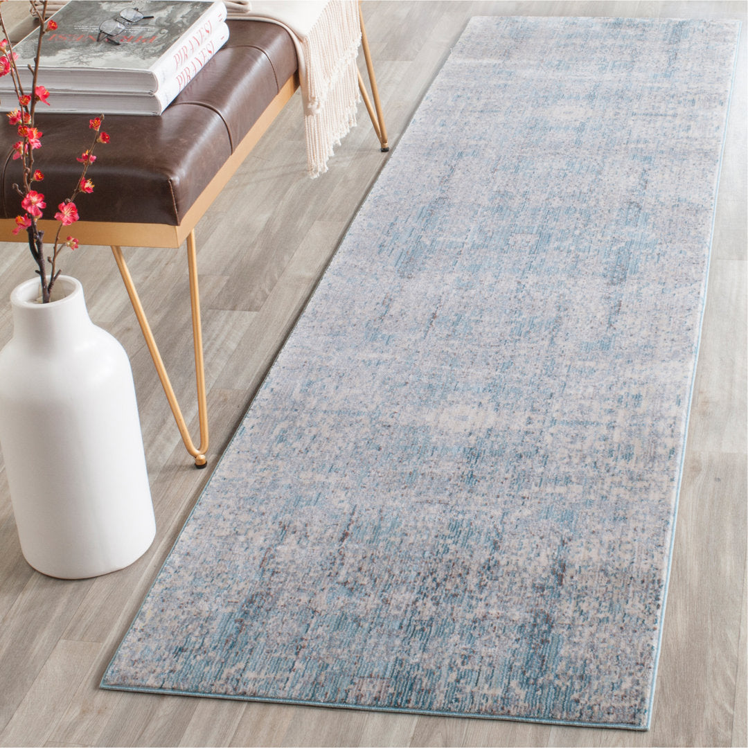 Mailelani Performance Abstract Rug 17 Stories Rug Size: Runner 2'3" x 10'