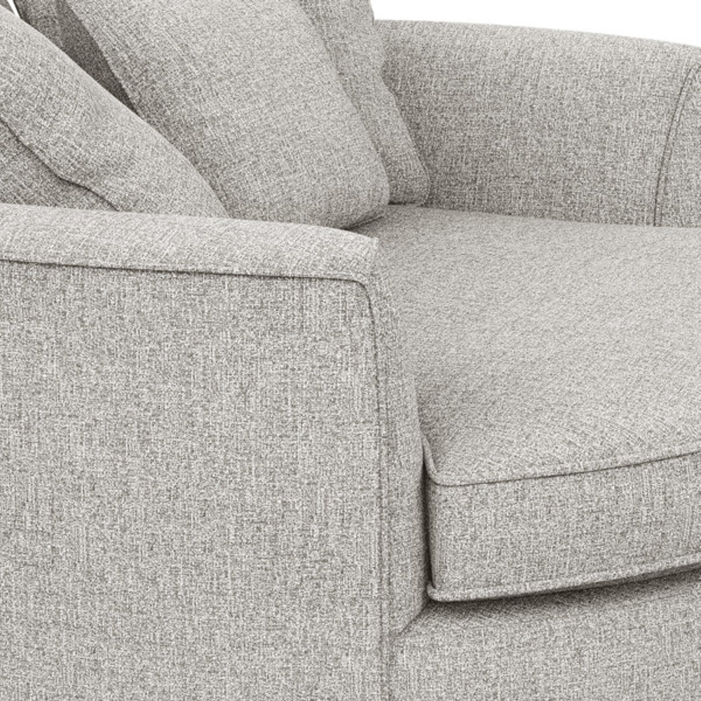 Ashonte Anjuan 61" Wide Polyester Barrel Chair Wade Logan® Fabric: Giovanna Moondust