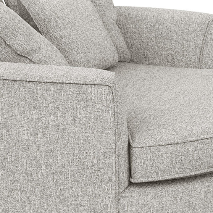 Ashonte Anjuan 61" Wide Polyester Barrel Chair Wade Logan® Fabric: Giovanna Moondust