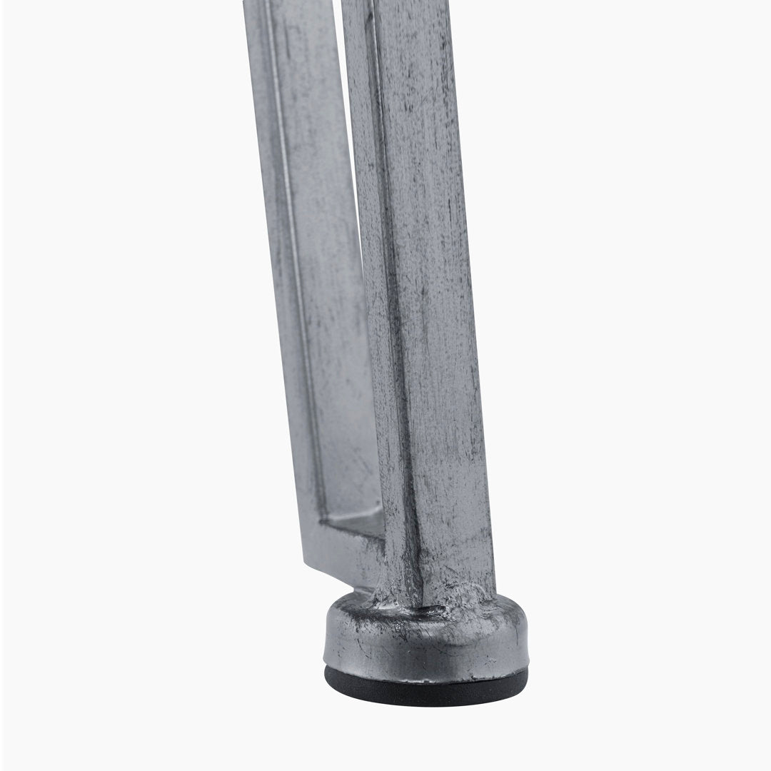 Lindzie Swivel Solid Wood Adjustable Height Bar Stool Mercer41 Color: Silver