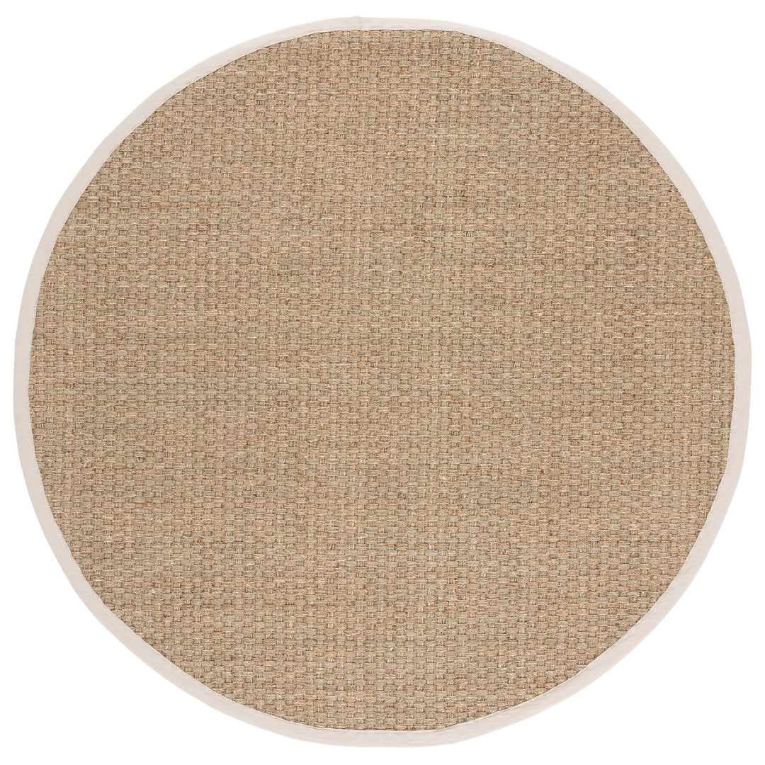 Dollard Natural Fiber Seagrass Rug Breakwater Bay Rug Size: Round 6'