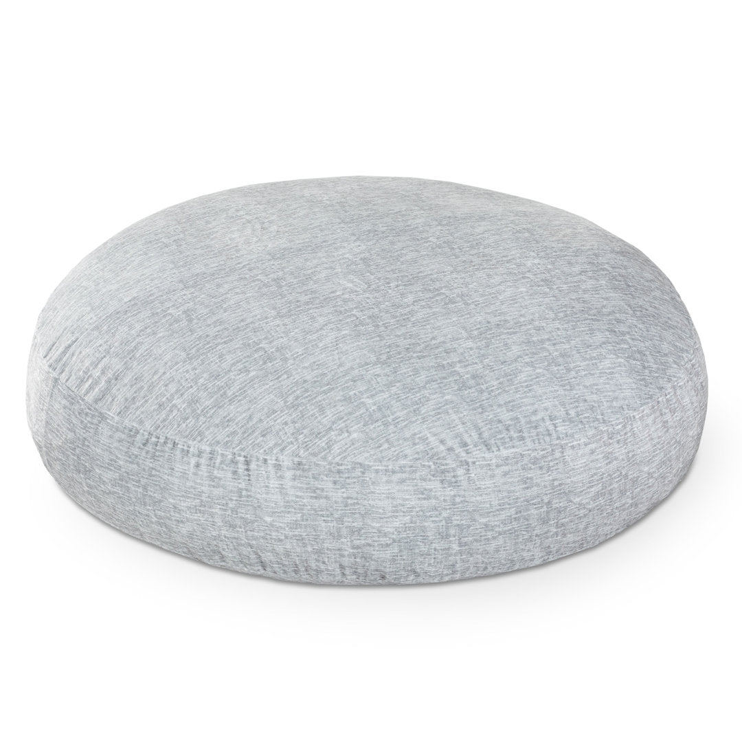 6 Foot Cocoon - Large Bean Bag Chair - Mondo Faux Fur Trule Upholstery Color: Gray