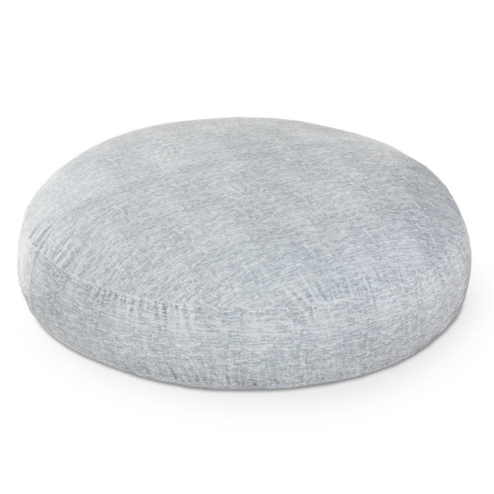 6 Foot Cocoon - Large Bean Bag Chair - Mondo Faux Fur Trule Upholstery Color: Gray