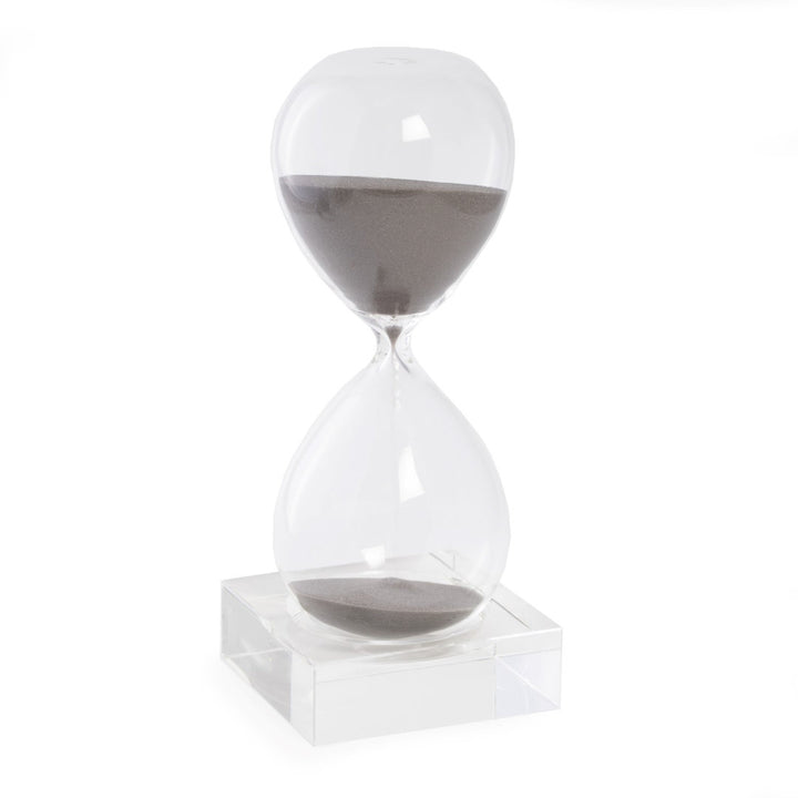 Cobie Hourglass Ivy Bronx Size: 10.5" H x 3.5" W x 3.5" D Finish: Gray