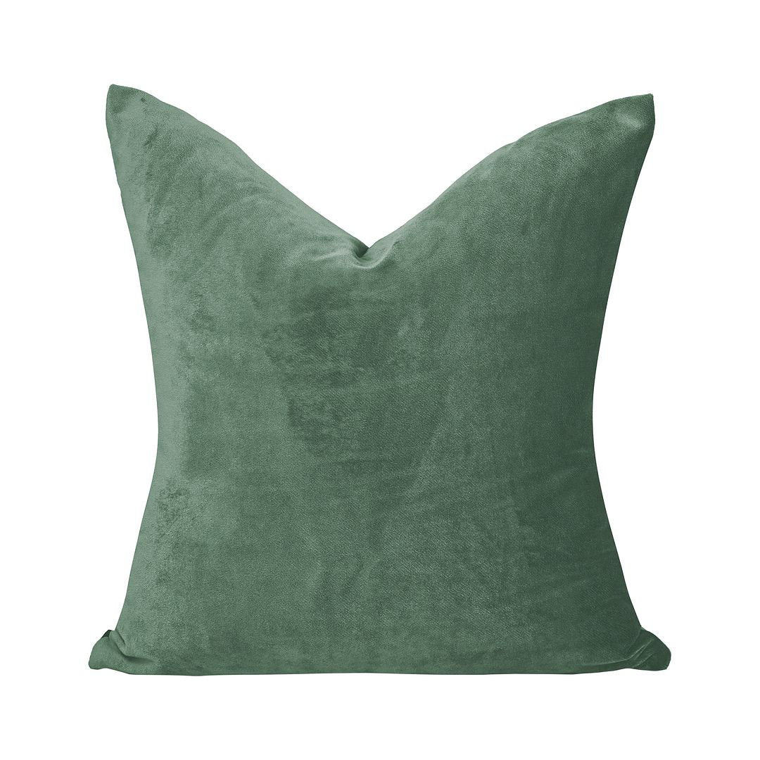 Velvet Throw Square Pillow Cover (Set of 2) Lilijan Home & Curtain Color: 36 Xanadu Size: 16" x 16"