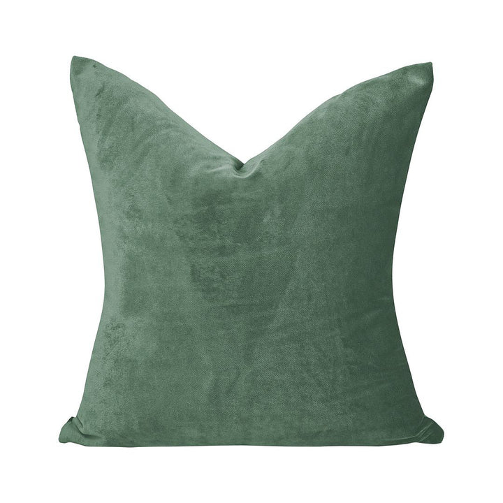 Velvet Throw Square Pillow Cover (Set of 2) Lilijan Home & Curtain Color: 36 Xanadu Size: 16" x 16"