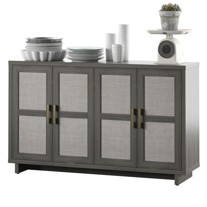 Portman 59.5" Wide Credenza Sand & Stable™ Color: Crete Oak