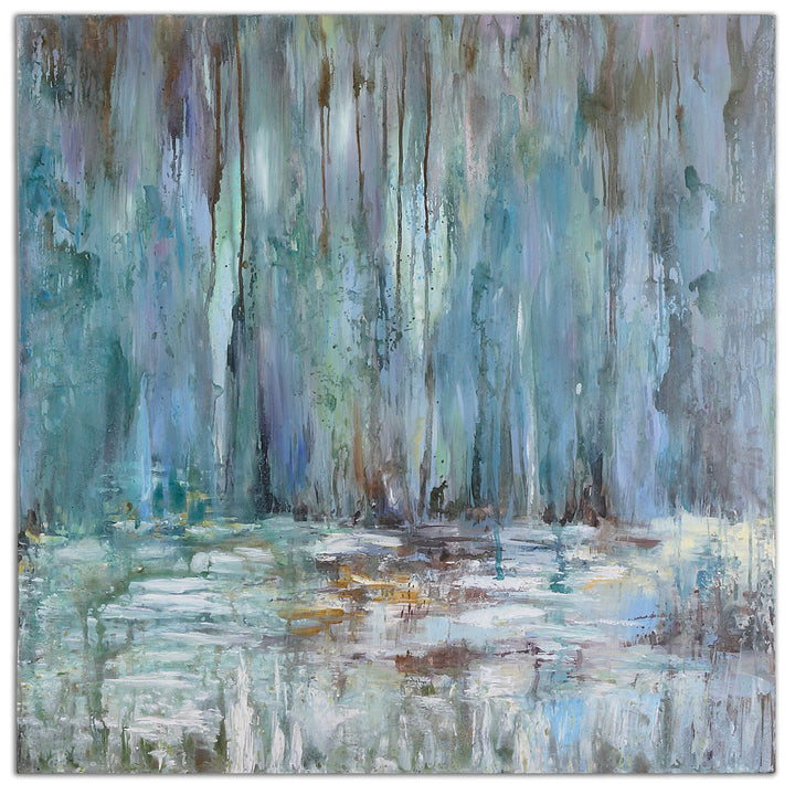 Waterfall' Painting on Wrapped Canvas Orren Ellis