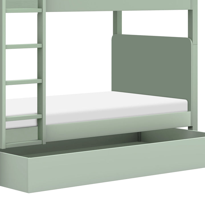 TipToe Twin Bunk Bed babyletto Color: Light Sage