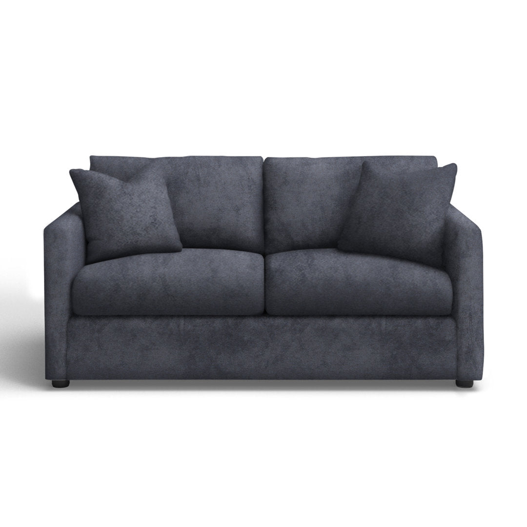 Godwin 67'' Upholstered Sleeper Sofa Joss & Main Fabric: Nave Marine Performance Distressed Velvet
