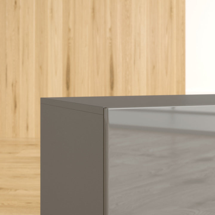 Kenyette TV Stand for TVs up to 79" Latitude Run® Color: Dark Gray