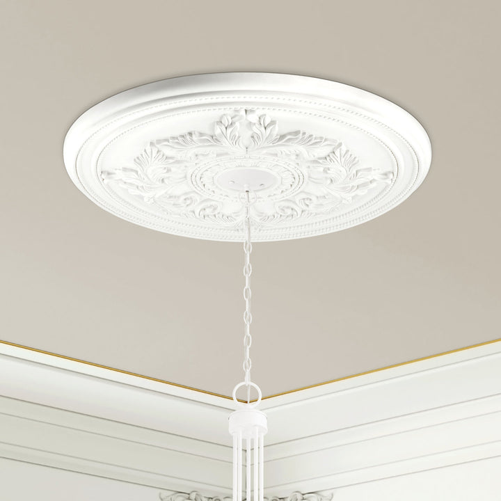 Monon Ceiling Madallion Charlton Home® Size: Medium