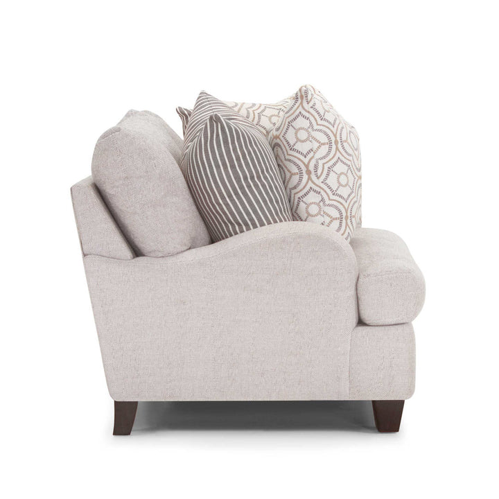Somerville 93" Sofa with Reversible Cushions Sand & Stable™ Fabric: Gray 100% Polyester