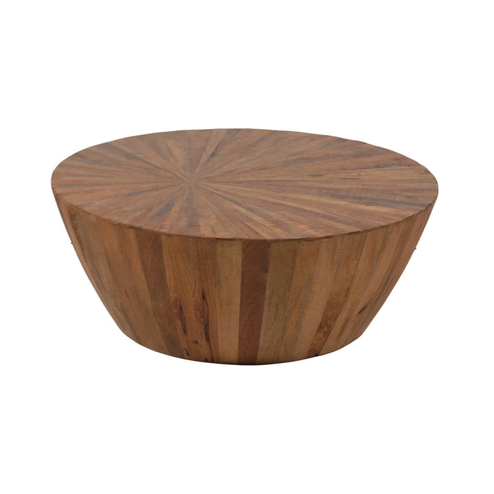 Canton Mahan Hollow Wood Block Coffee Table The Twillery Co.®