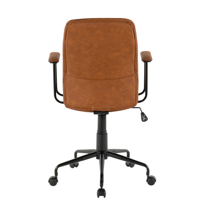 Zion Task Chair Steelside™ Upholstery Color: Brown