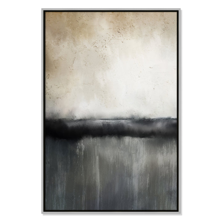 Sunset by Kimberly Allen Print Joss & Main Size: 37.5" H x 25.5" W x 2" D Format: Silver Framed Canvas