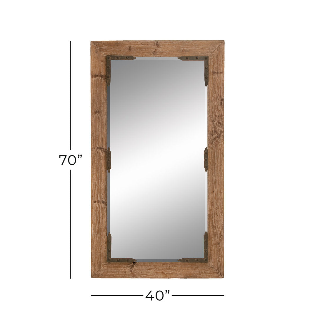 Musgrove Rustic Full Length Mirror Loon Peak®