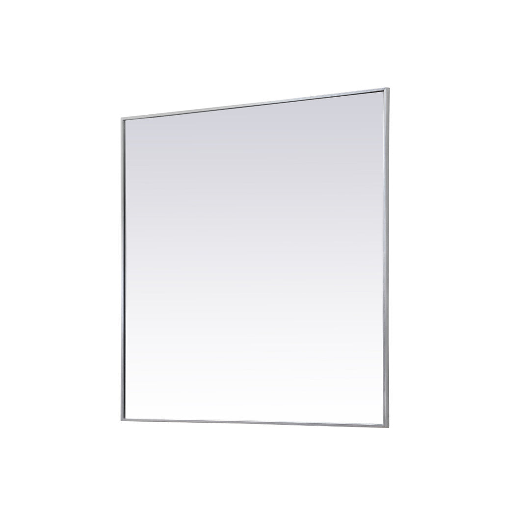 Valparaiso Accent Mirror Wade Logan® Size: 48"  x 48"  Finish: Silver
