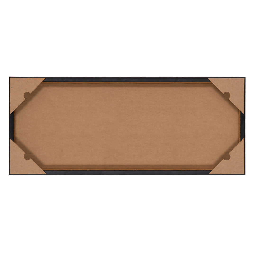 Soft Abstract Watercolor Landscape by Amy Lighthall - Floater Frame Print on Canvas Wildon Home® Frame Color: Gold Size: 18" H x 40" W x 1.6" D