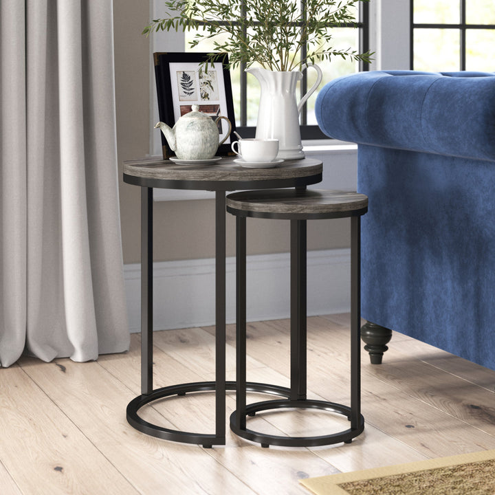 Sease C Table Nesting End Table Mercury Row®
