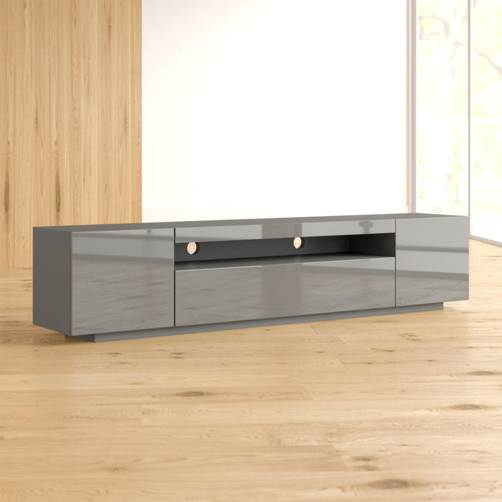 Kenyette TV Stand for TVs up to 79" Latitude Run® Color: Dark Gray
