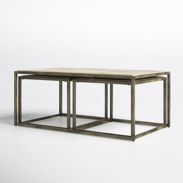 Kressley Frame 3 Piece Nesting Table Set Greyleigh™