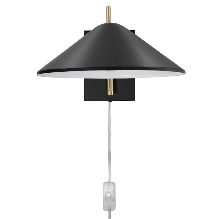 Modway Journey 7" Swing Arm Wall Sconce Modway Finish: Black
