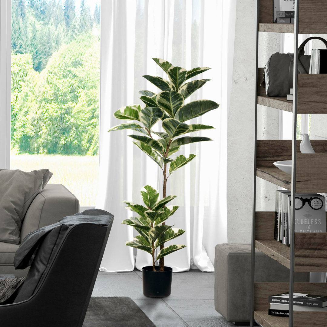 Artificial Oak Tree in Pot Ebern Designs
