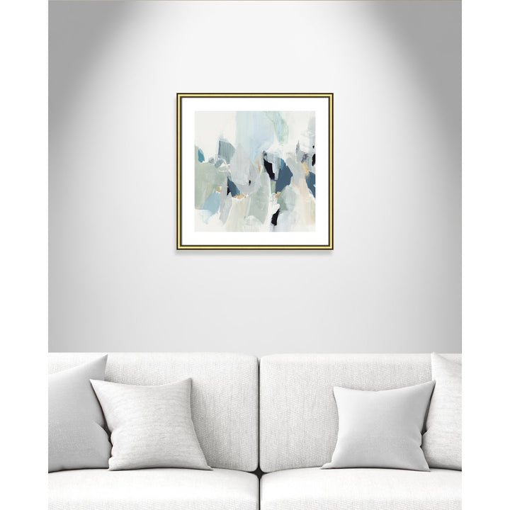 Little Talks III' by Isabelle Z - Painting Print Casa Fine Arts Size: 24.75" H x 24.75" W x 0.88" D Format: Gold Framed Paper