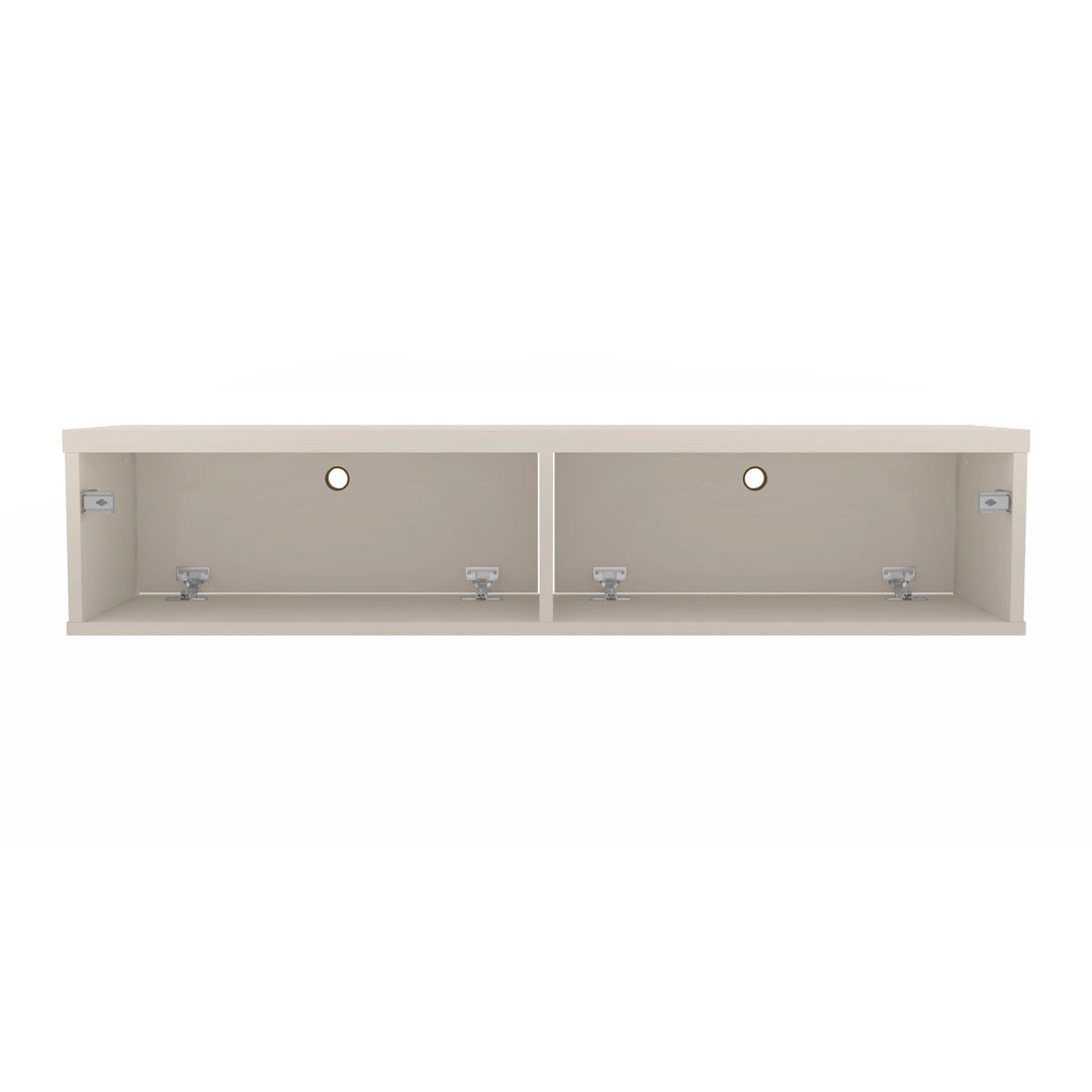 Darryl Floating TV Stand for TVs up to 48" Zipcode Design™ Color: Off White