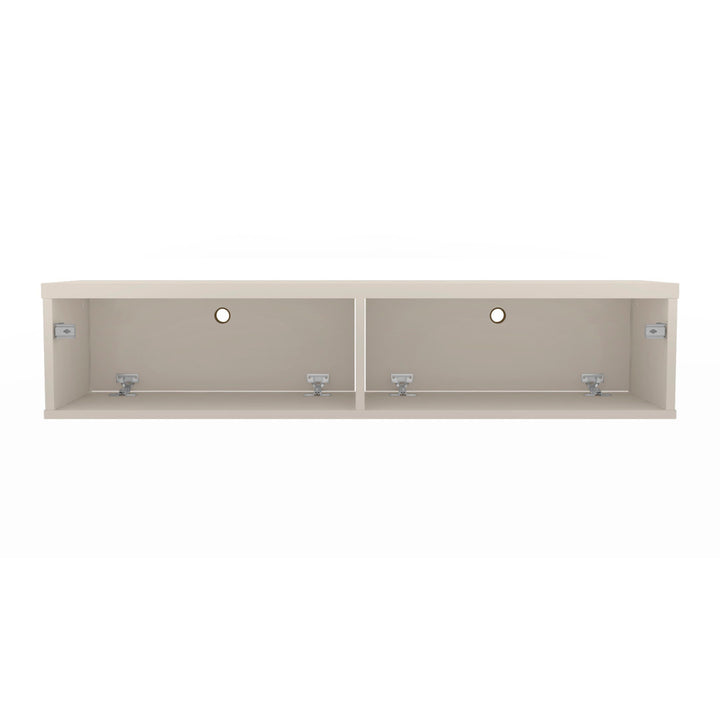 Darryl Floating TV Stand for TVs up to 48" Zipcode Design™ Color: Off White