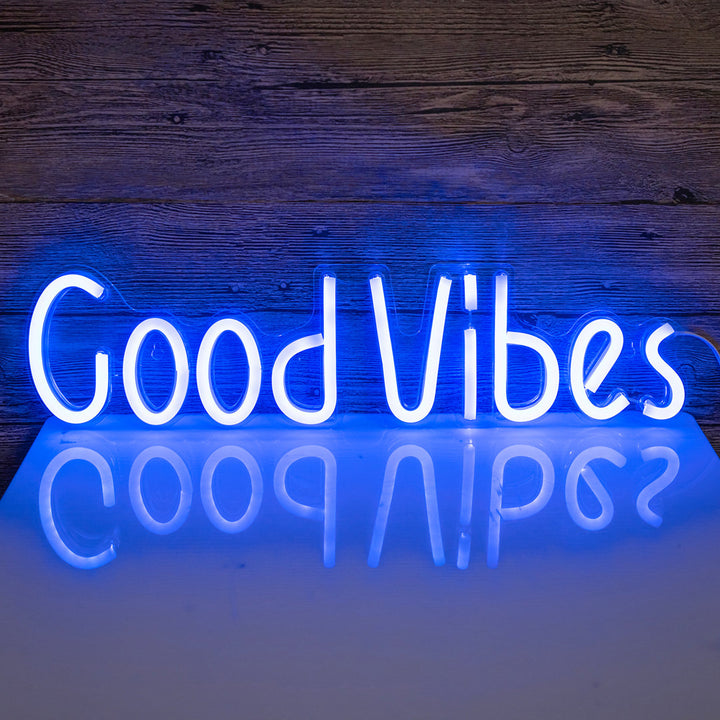 20" Good Vibes Neon Sign Trinx