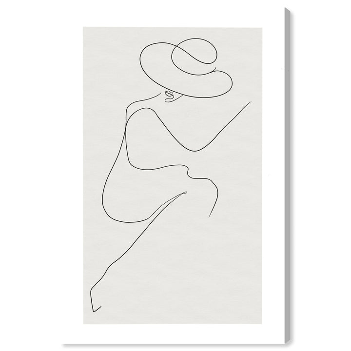 Fashion and Glam Sunday in The Park Accessories - Graphic Art on Canvas Oliver Gal Prints Size: 30" H x 20" W Format: Wrapped Canvas