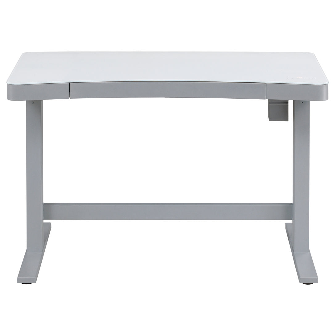 Babin Height Adjustable Standing Desk Upper Square™ Color: Snow