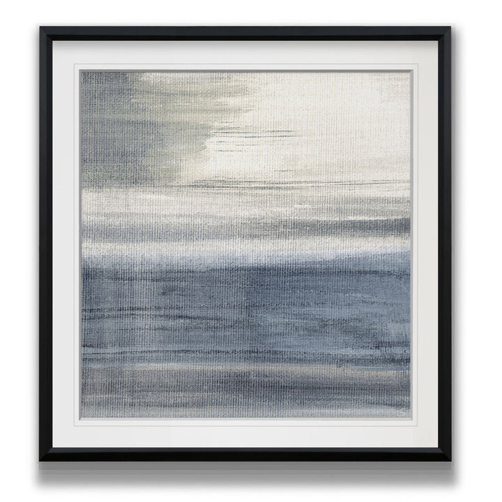 Weathered II - Picture Frame Print Beachcrest Home™ Frame Color: Silver Framed Size: 23" H x 23" W x 1.5" D